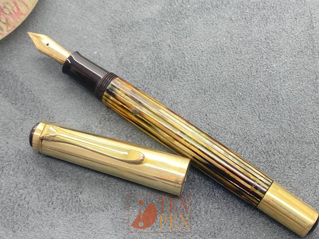 Pelikan #500 茶縞(トートイス) 14KARAT EF nib Pelikan #500 茶縞(トートイス) 14KARAT EF nib - メルカリ